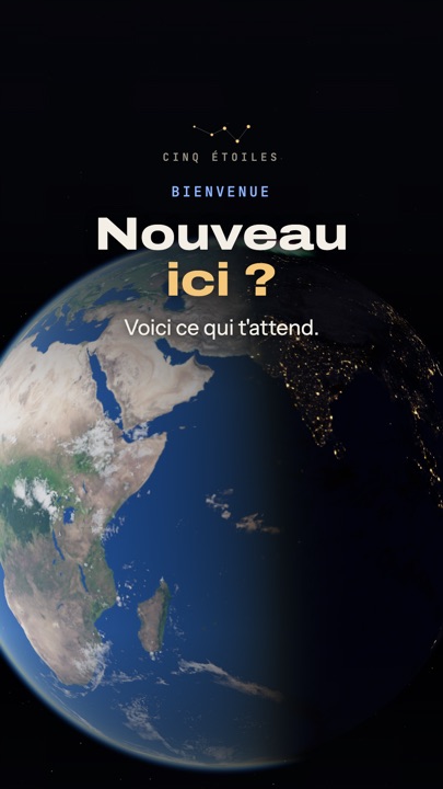 Couverture : présentation du compte Cinq Étoiles